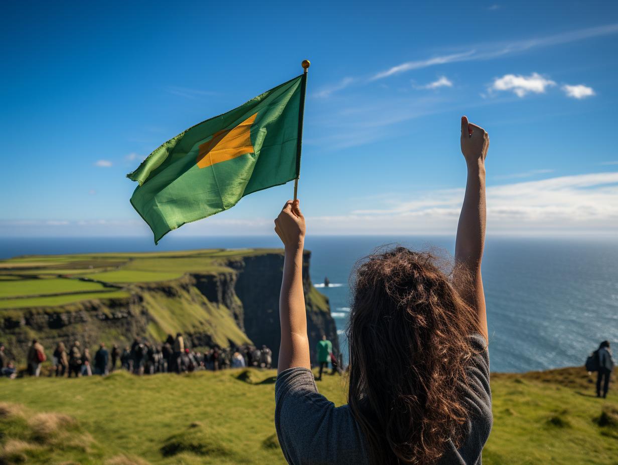 drapeau irlandais